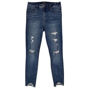 Abercrombie & Fitch Jeans Size 30 10‎ Simone High Rise Ankle Skinny Distressed